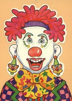 clown card, 31,500 bytes