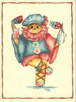 clown card, 21,000 bytes