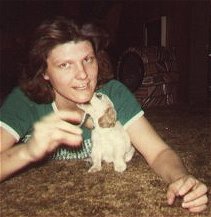 caro with puppy, 11,681 bytes